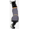 GOO-EEZ Poncho à capuche pour chien Charbon/Gris - Plusieurs tailles disponibles