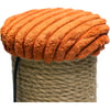 Kraapimispost - 50cm - Ribbed Designed by Lotte terracotta