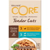 Wellness Core Pâtée Tender Cuts für Katze - Multipack 6x85g - Mehrere Geschmacksrichtungen zur Auswahl