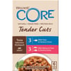 Wellness Core Pâtée Tender Cuts für Katze - Multipack 6x85g - Mehrere Geschmacksrichtungen zur Auswahl