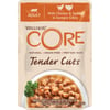 WELLNESS CORE Kaķiem Tender Cuts Mitrā barība-Tunzivs-0.085kg