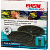 Spugne filtranti x3 al carbone attivo per filtro Eheim Classic 2217