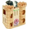 Casota castelo para roedores