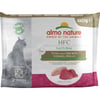 Pack van 6 zakjes natvoer ALMO NATURE HFC Classic voor volwassen katten - 3 smaken naar keuze