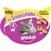 Snacks Les Irrésistibles de Whiskas al Pollo & Formaggio per gatti adulti