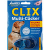 Multi-Clicker CLIX mit einstellbarem Sound für Hunde und Katzen