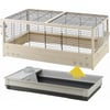 Jaula de madera para conejos y cobayas - 100 cm - Ferplast Arena 100