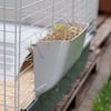 Suporte de feno para exterior da gaiola - manjedoura para coelhos e roedores