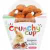 Guloseima para animais roedores Crunchy Cup Cenoura e linho 200G