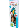 Crunchy sticks pindanoten/appel (x2) voor papegaaien