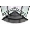 Cage d'angle pour perroquet Zolia Eclectus - H 180 cm