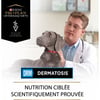 Alimentação veterinária para cão com problemas dermatológicos - Purina Pro Plan Veterinary Diets DRM Dermatosis