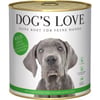Pâtée 100% naturelle Dog's Love pour chien adulte au gibier sans céréales