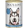 Patê 100% natural Dog's Love para cães adultos com peixe e sem cereais