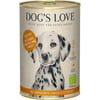 Dog's Love BIO 100% natürliches Nassfutter mit Pute