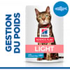 Hill's Feline Adult Light Multipack mit Hühnchen & Fisch