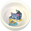 Comedero de cerámica con dibujo gato
