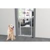 Barriere pour chien métallique avec portillon MARA H95cm