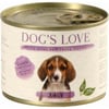 DOG'S LOVE Junior Comida húmeda para cachorros con cordero