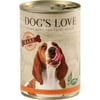 DOG'S LOVE Barf 100% carne Latas para perros