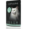 CAT'S LOVE Comida húmeda para gatos 85 g - 6 recetas para escoger