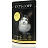 CAT'S LOVE Adult 85g - natürliches Nassfutter - 6 Geschmacksrichtungen
