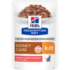 Maaltijdzakje HILL'S Prescription Diet K/D Kidney Care - 3 smaken - 12 x 85g