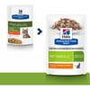 Pack de 12 sobres HILL'S Prescription Diet Metabolic para gatos