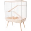 Cage pour lapin et grand rongeur - H109cm - NEO cosy beige 