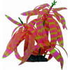 SuperFish Fluo Dekoration - Fluo Pflanze 3 Rosa gestreift
