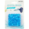 Perles de verre pour aquarium - Marron, Bleu, Jaune Watsea