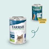 Pâtée Yarrah Bio 400g Sans Céréales pour Chat Adulte- 2 saveurs au choix