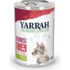 Pâtée en Bouchée Yarrah Bio 405g pour Chat Adulte - 3 saveurs au choix