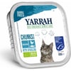 Patê em pedaços Yarrah Bio 100g Sem Cereais para Gato Adulto - 3 sabores á escolha