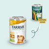Pâtée Yarrah Bio 400g Sans Céréales pour Chien Adulte - 2 saveurs au choix