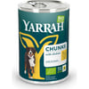 Yarrah Biologisch Stoofpotje 405g of 820g voor Volwassen Honden - 2 smaken naar keuze