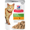 Pack de 12 Pâtées HILL'S Science Plan 7+ Senior Vitality 85g poulet et saumon pour chat Senior