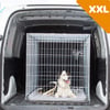 Caixa de transporte em alumínio para cão Zolia Koda Comfort Dupla porta com almofada incluida