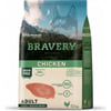 BRAVERY Adult Medium & Large Senza Cereali Pollo per Cani di taglia media e grande