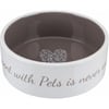 Pet's Home Tigela de cerâmica para cães ou gatos - 2 cores à escolha
