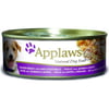 APPLAWS Comida húmeda 100% Natural Latas de 156g para perros