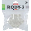 Y-Rohr für transparente graue Rody3-Käfige