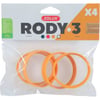 Pack de 4 anneaux de connexion pour cages Rody3 - plusieurs coloris