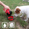 Botella portátil para perros 2 en 1 Zolia Sportydog : agua y pienso