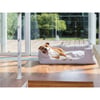 Cama ortopédica para cão com memória de forma Fantail Sofa Snooze Silver Spoon