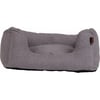 Cesto para cão com memória de forma Fantail sofa Snooze Nut Grey - Vários tamanhos disponíveis