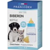 Francodex Flasche + 2 Sauger für Welpen und Kätzchen – 120 ml