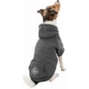 Trixie BE NORDIC Camisola com capuz para cães - Cinzento - Vários tamanhos disponíveis