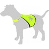 Colete de segurança reflector amarelo para cães