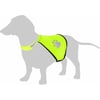 Chaleco de seguridad amarillo reflectante para perro